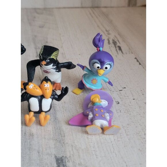 Penguin duck cartoon variety bird toy set daffy surfs up - Picture 3 of 9